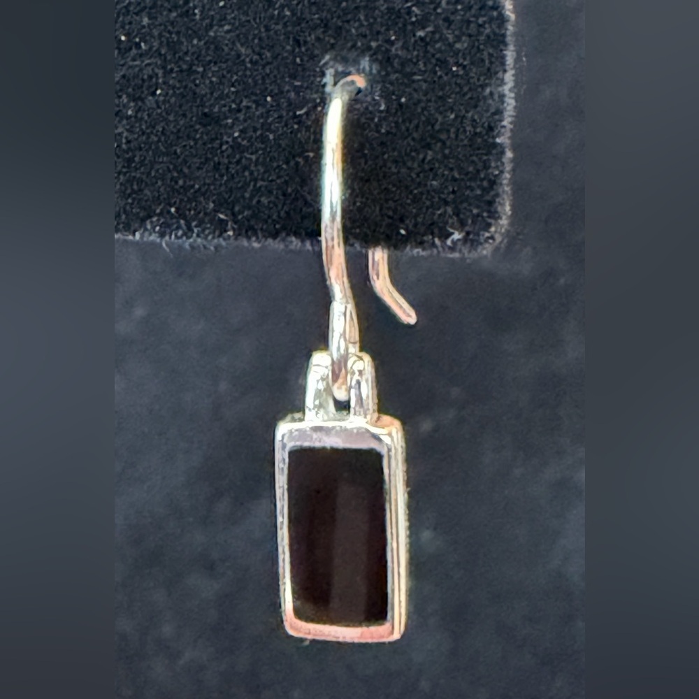 Onyx Su Thailand 925 earring necklace set $54 - Picture 6 of 12